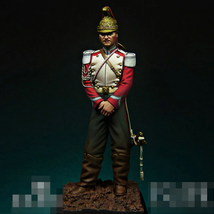 1/24 шкала Неокрашенная полимерная фигура французский защитный GK фигура|Наборы