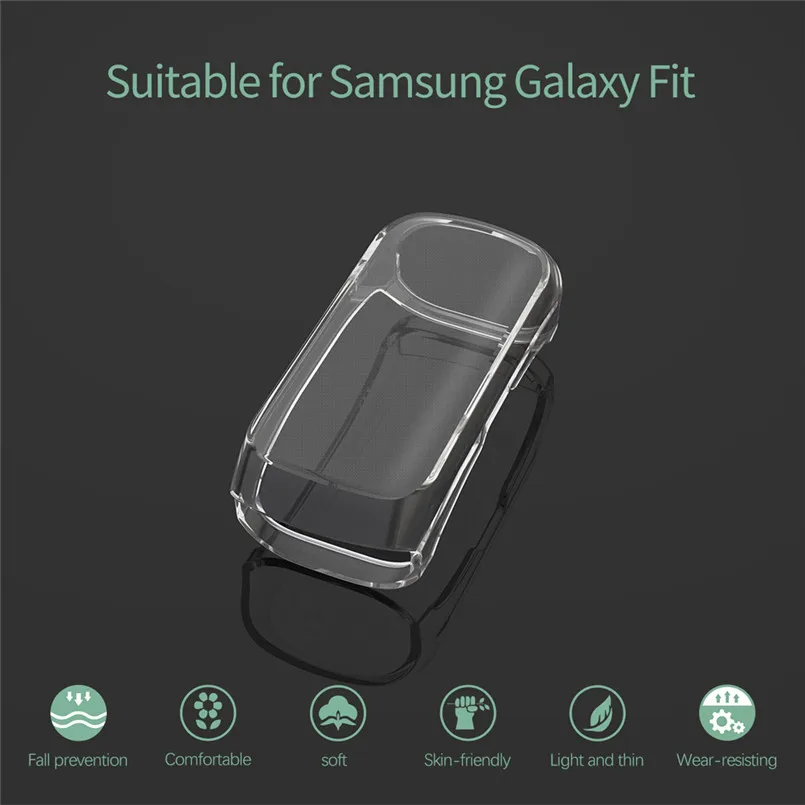 Soft TPU Protection Case Cover For Samsung Galaxy Fit SM-R370 Ultra-thin Plating 6 Color Case Cover 40AUG1520