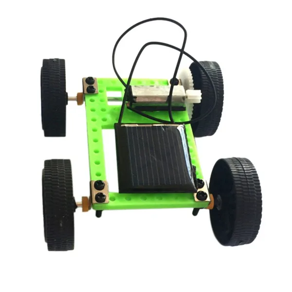 

Solar Toys Car 1 Set Mini Solar Powered Toy Diy Car Kit Children Educational Gadget
