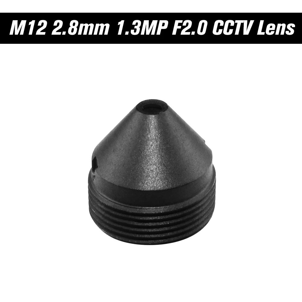 

1.3 MP Pinhole Lens 2.8mm M12 Mount MTV Board CCTV Lens 1/3" Image Format Aperture F2.0 Fixed Iris for Security Cameras