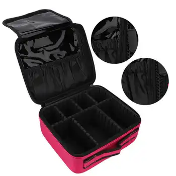 

Professional Multi-Function Cosmetics Makeup Brush Nail Tool Home Storage Bag Case Makeup Kit Full Makeup Accessories