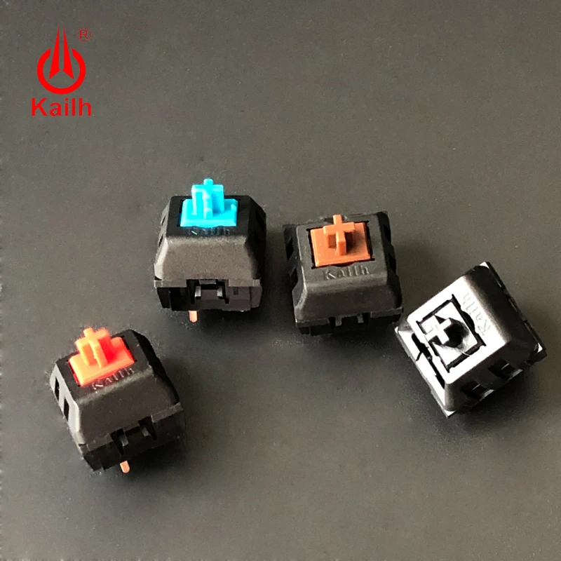 Kailh традиционный механический переключатель клавиатуры DIP с коричневым/красным/синим/черным брелоком DIY выключатель MX тактильный клик