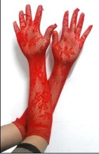  Sexy Lace gloves Plus Hand tights Lingerie Fishnet  Flower Sheer Glove intimates Erotic Bodysuit Games Women 