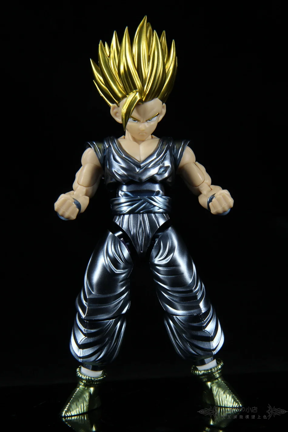 Bandai металлическая раскраска Сборная модель Sun Wufan Sun Wukong Super Saiyan DragonBall Super Hand