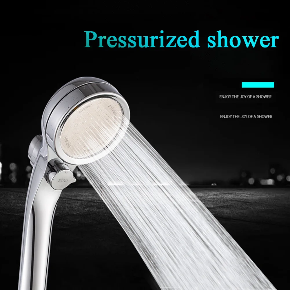 Strong Pressurized Shower Head Pipe Booster Panel Water Bathroom High Hardness Home Adjustable Sprayer Nozzle Bath Handheld