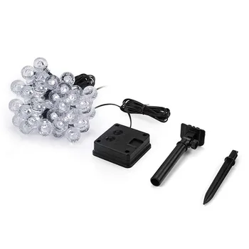 

Solar Globe String Lights, 20LED Solar String Lights Outdoor, 8 Modes Waterproof Solar Powered String Lights, Cool White