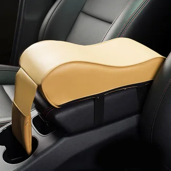 

Car Armrest Pad Universal Auto Center Console Arm Rest Seat Mat Breathable Protective F-Best