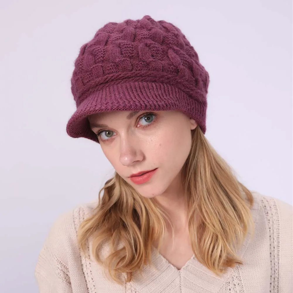 Bonnet De Sommeil - Non Spécifié - Wine Red - Extensible - Respirant - Doux Pour La Peau