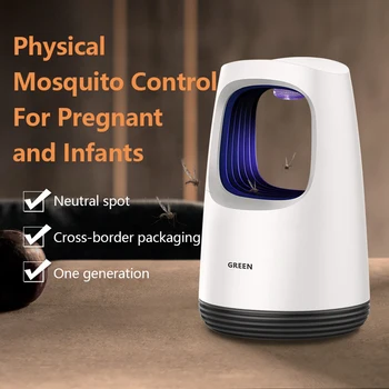 

Electric USB Mosquito Repellent Lamp Indoor Outdoor Mute Photocatalyst Trap Light Silent Killing Pest Repellents