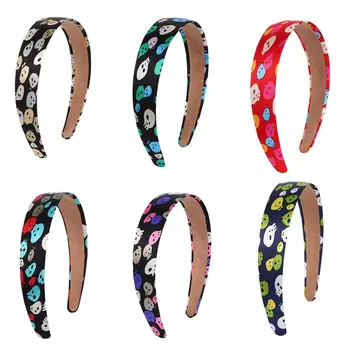 

6PCS Halloween Party Hair Hoop Hair Band Cloth Headband Women Ladies Headdress Hairband Headwear Hair Accessory