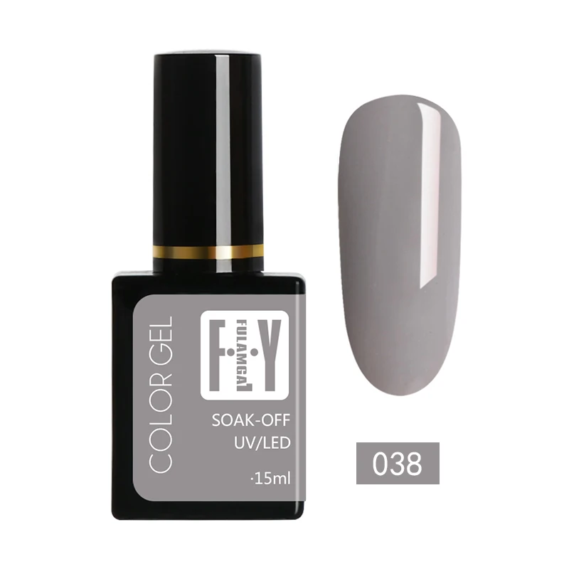 1 шт. набор гелевых лаков! полупостоянная гель uv Vernis светодиодный Гель-лак био-Гели Soak Off Nail Art Лаки Гибридный Гель-лак для ногтей гель лак для ногтей - Цвет: 038