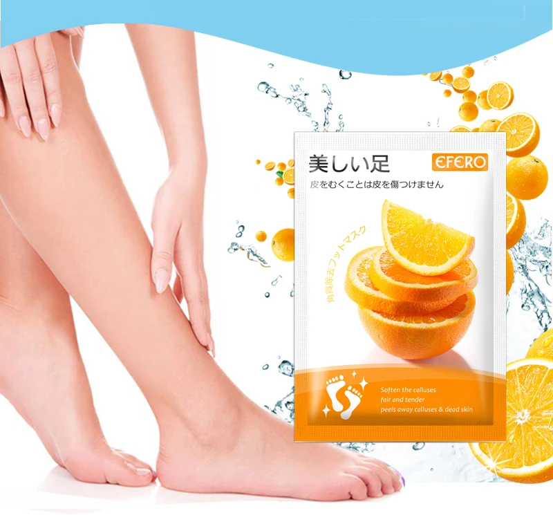 Exfoliating Foot Masks Pedicure Socks Exfoliation Feet Mask Peel Dead Skin Remover Calluses Nourishing Foot Mask 6Pair