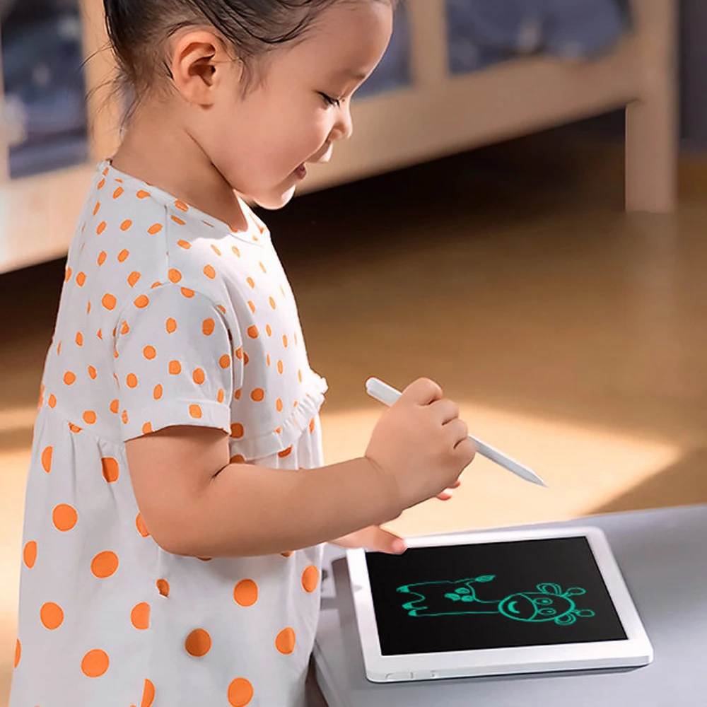 Xiaomi Mijia Kids lcd HanWriting маленькая доска 10/13. 5 дюймов планшет с ручкой цифровой чертеж электронный Imagine Pad