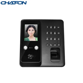 

CHAFON 125KHz 13.56MHz face fingerprint card biometric attendance machine RFID keypad reader for access control system