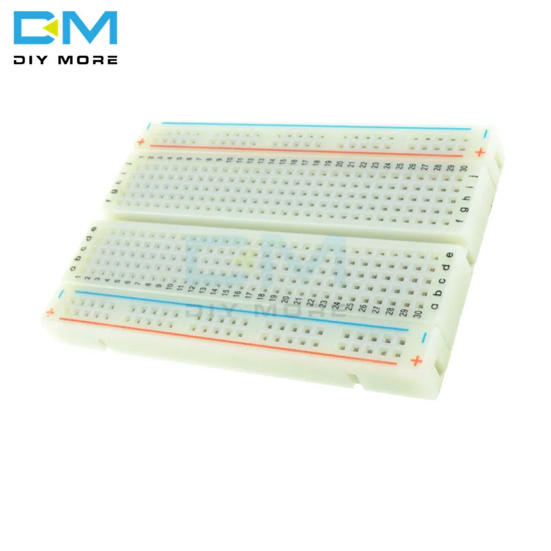 Mini Solderless Breadboard Protoboard PCB Test Board 400 Holes for Arduino ABS 