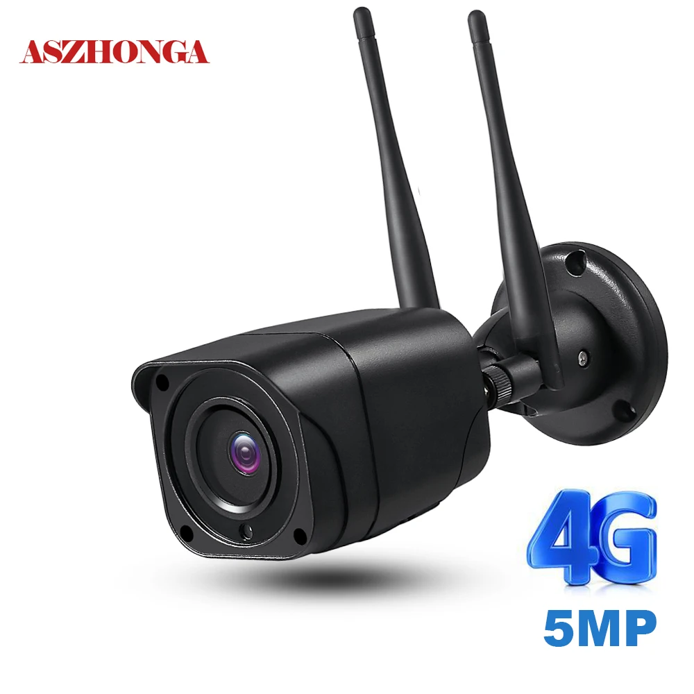 Беспроводная камера видеонаблюдения с поддержкой 4G SIM карты Wi Fi 1080P HD мини IP
