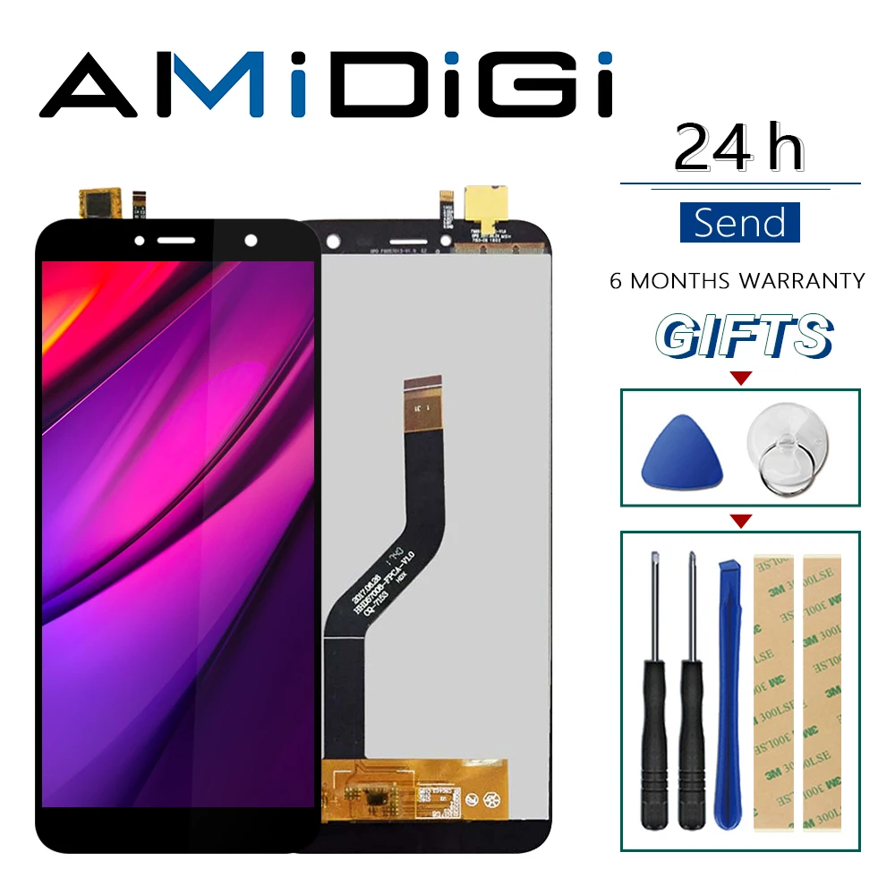 ЖК дисплей 5 7 дюйма Cubot X18 + сенсорный экран 100% протестированный дигитайзер в сборе