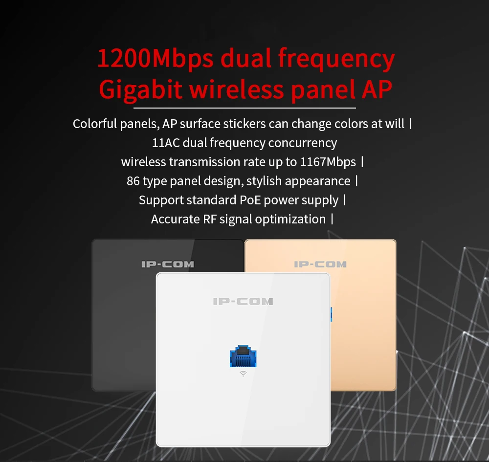 Access Point, POE WiFi AP, Quartos de