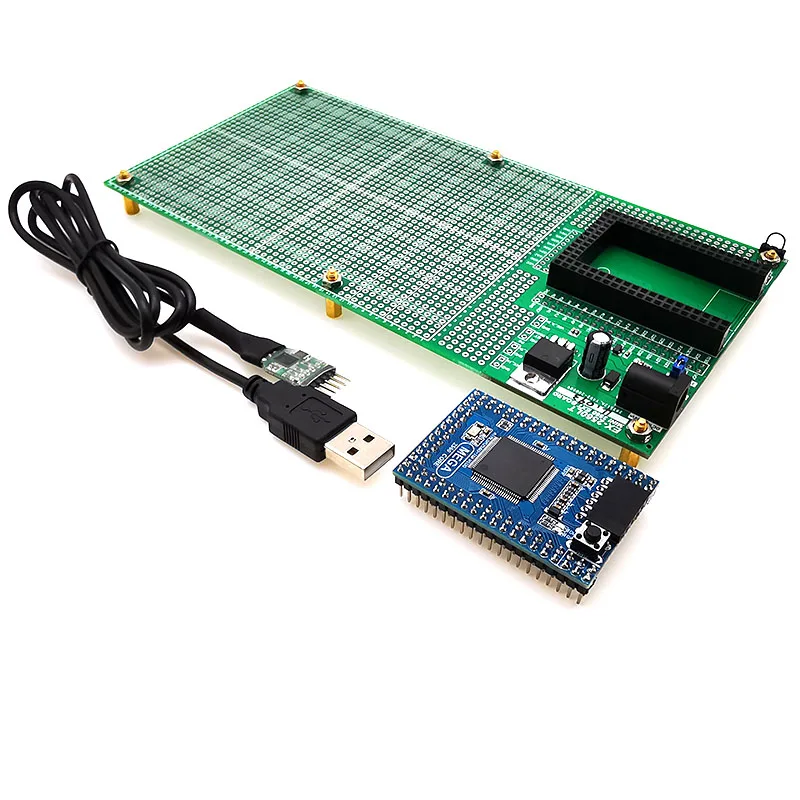 Двусторонняя Прототипная макетная плата PCB DIY 100x200 мм 4 096 в для Arduino Mega mini 2560 ATmega USB