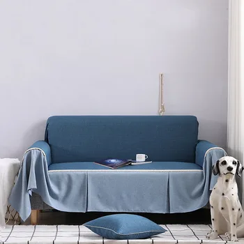 

Thicken Universal Sofa Cover All-inclusive Slip-resistant Fully-wrapped Anti-dfor Living Room Single/Two/Three/Four Seat