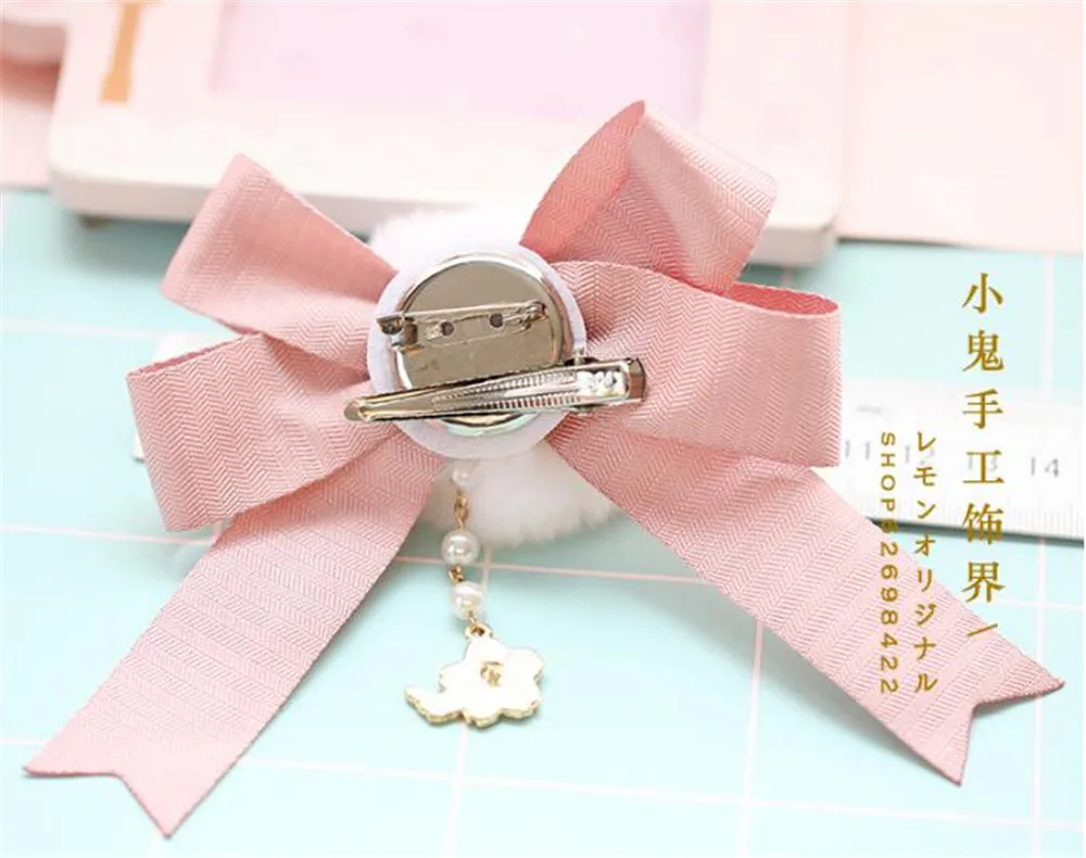 Hair Pin Lolita Hair Accessories Moe Sweet Japan Kawaii Bow Cute Beret  Kawaii #1