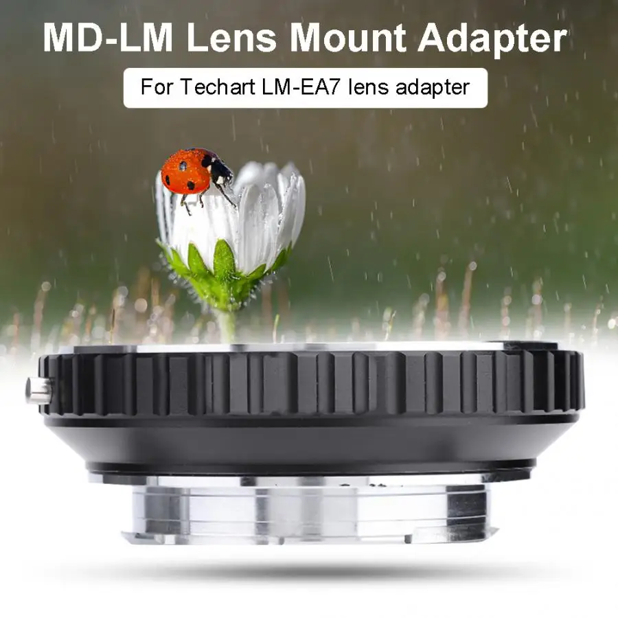 Держатель объектива Acouto MD-LM переходное кольцо для объектива Minolta к камерам Leica M Mount. macro Ring