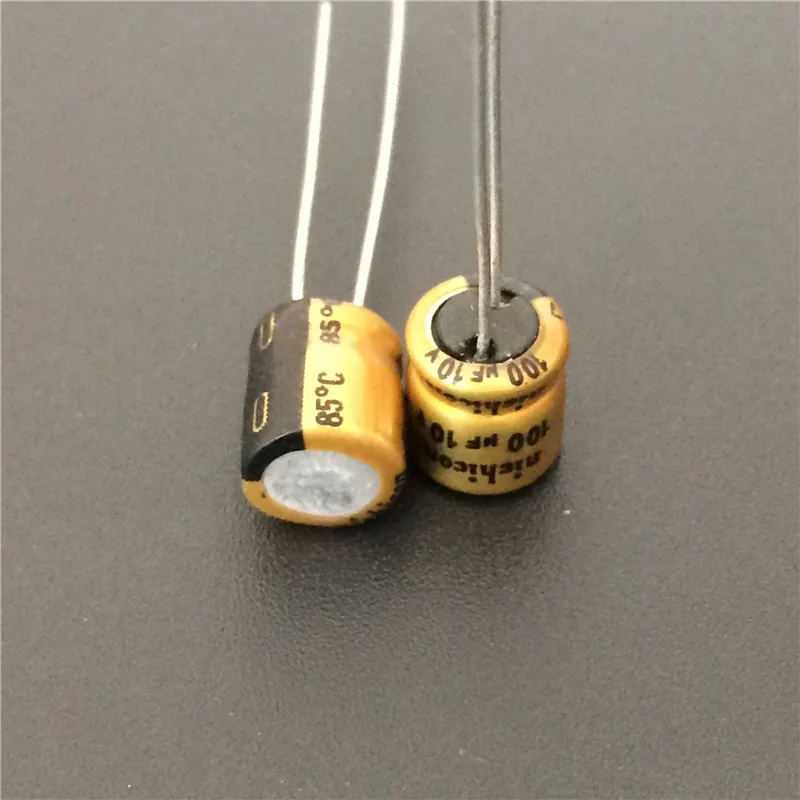10 шт 100 мкФ 10В NICHICON SW серия 6,3x7 мм 10V100uF аудио алюминиевый ...