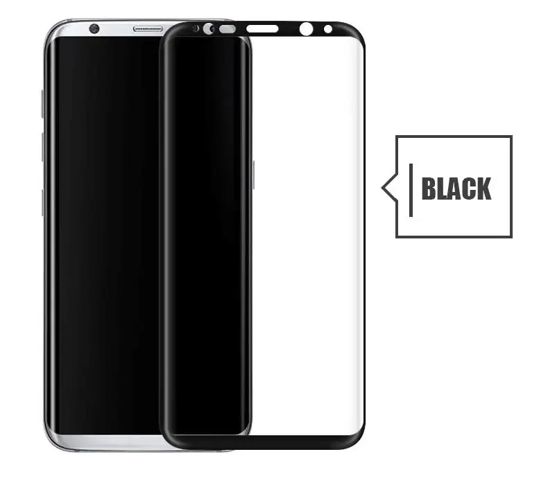 100Pcs/Lot 3D Curved Full Cover Glass Screen Protector For Samsung Galaxy S20 Ultra S10 Plus S9 Note10 Pro 9 Film With Box