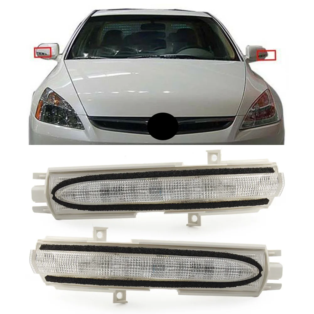 

1 пара, поворотный сигнал для зеркала заднего вида для Honda Accord Acura TSX 2004 2005 2006 2007