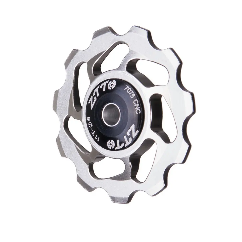 Details about   11T Aluminium Jockey Wheel Bicycle Rear Derailleur Pulley Guide Bearing 1 Set 
