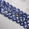 Pierre naturelle Agates Turquoises Rose Quartzs perles en forme de coeur perles en vrac pour la fabrication de bijoux Bracelet à bricoler soi-même collier 16x16x8mm ► Photo 3/6