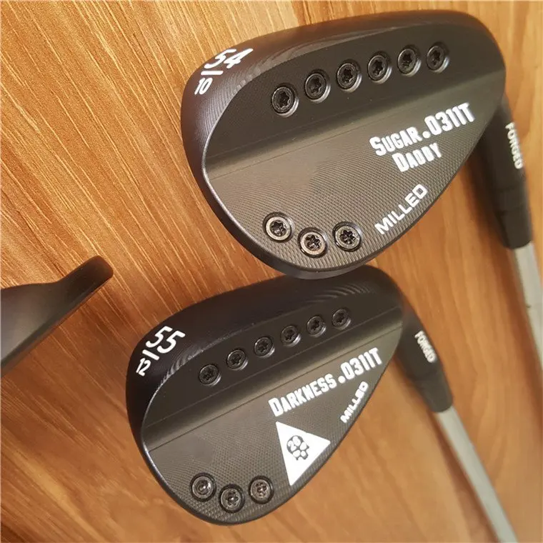 

0311T Golf Wedge Sugar Daddy Black Color 46 48 50 52 54 55 56 58 60 Degree Golf Club lob golf wedges