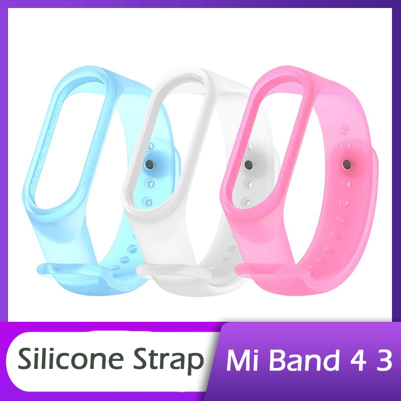 Браслет для Xiaomi mi Band 4 3 ремешок для спортивных часов Силиконовый браслет для Xiaomi mi Band 3 Аксессуары mi band 3 браслет