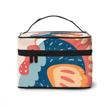 

2020 Multi-function Travel Organizer Bag Cartoon Turkey Bird Women Cosmetic Bag Beauty Makeup Toiletry Wash Bags