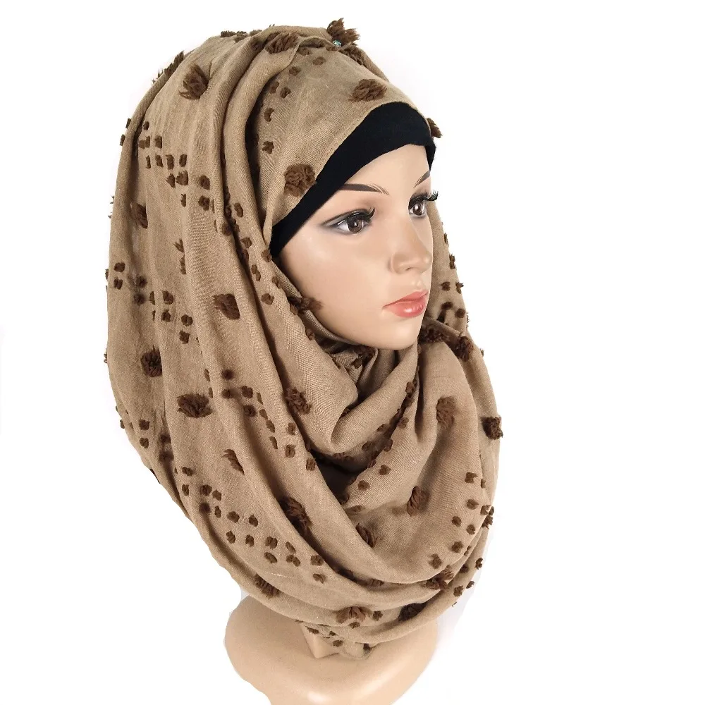 V13 10 шт. высокое качество Crinkled шарф хиджаб морщин хлопок вискоза Crinkle Обычная шаль мусульманский головной хиджаб