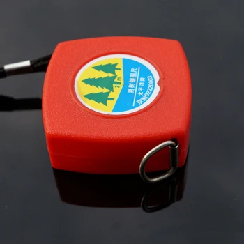 

2m Mini Practical Red Retractable Metric Measuring Tape Measure Tool Durable UK