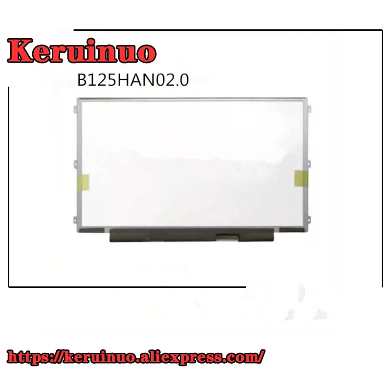 

12.5"LAPTOP LED Screen B125HAN02.0 FIT LTN125HL02-30 LP125WF2-SPB3/B4 For 820 G1 g2 g3 g4