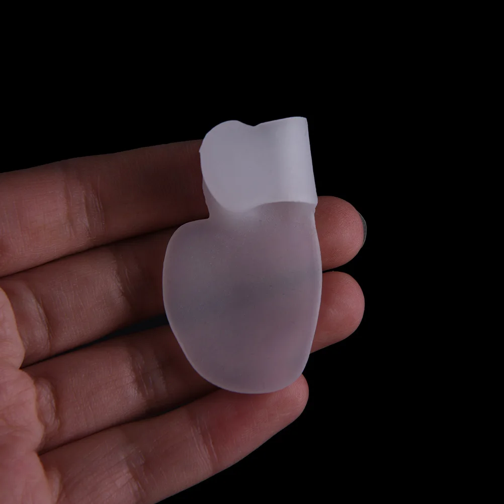 1 Pair Foot Care Silicone Little Toe Separator Orthopedic Supplies Hallux Valgus Corrector Bone Bunion Orthotics Massage