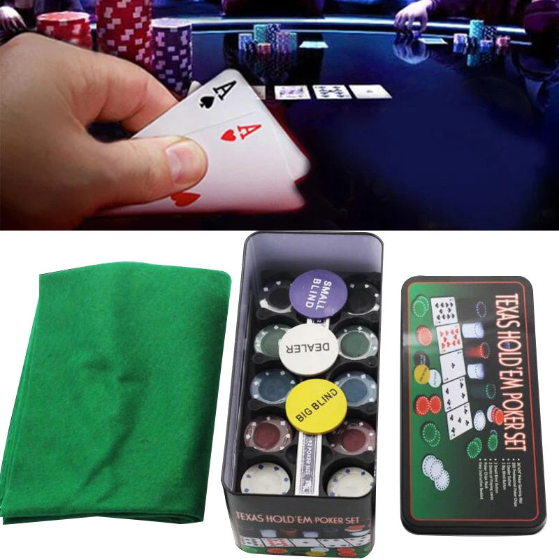 4G покерные фишки скатерти дилер игральные карты 200 шт./кор. железный ящик красочное удовольствие