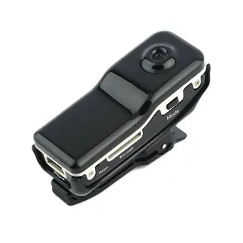 

MD80 Mini DV DVR 720P HD Mini Camera Digital Video Recorder Webcam Black with Holder r20