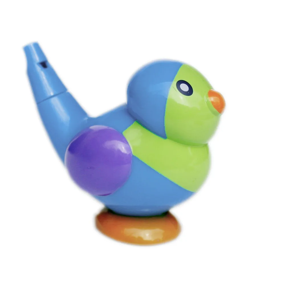 Blue bird whistle Детские игрушки, Новые Игрушки для ванны, веселые детские игрушки, плавательный круг, черепаха, детские игрушки для купания, подарок для новорожденных, водные игрушки - Цвет: Blue bird whistle