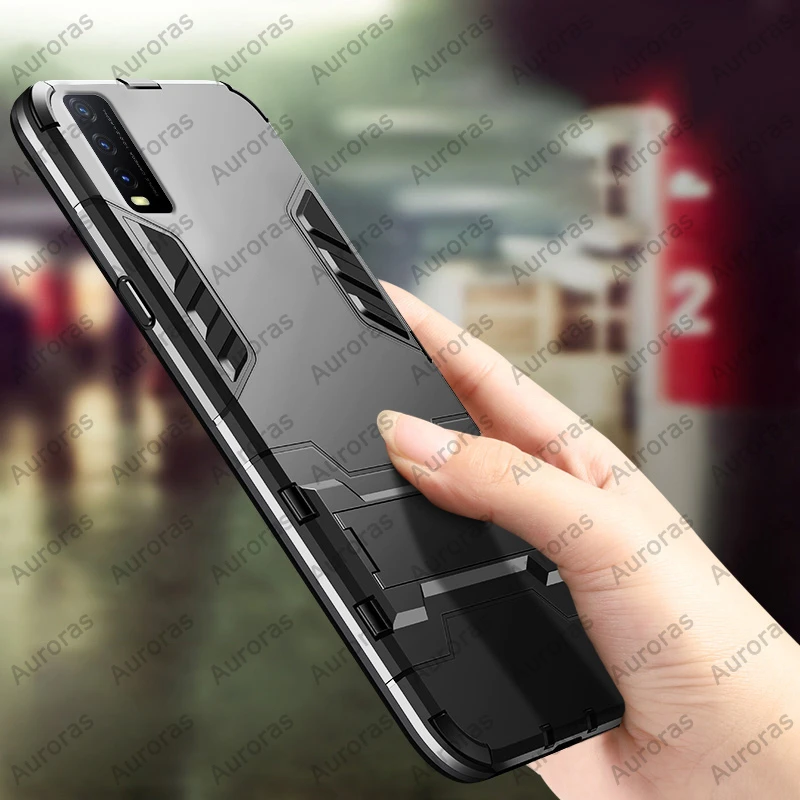 Auroras Shockproof Armor Case For Vivo Ys Cover Support For Vivo Y Yi Business Case Cover Phone Case Covers Aliexpress