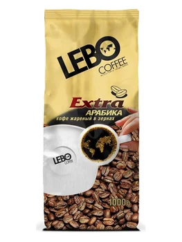 

Coffee Lebo "extra", in grains, 1 kg