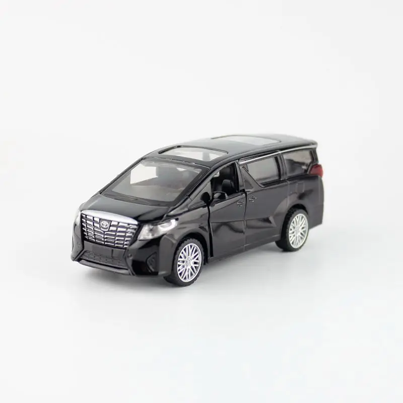 Модель автомобиля Toyota Alphard MPV модель из сплава под давлением в масштабе 1:43 подарок