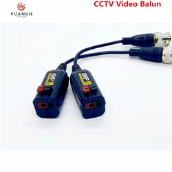 CCTV – émetteur récepteur vidéo Balun passif BNC 8MP 4K, transmetteur à paire torsadée pour caméras AHD/CVI/TVI 