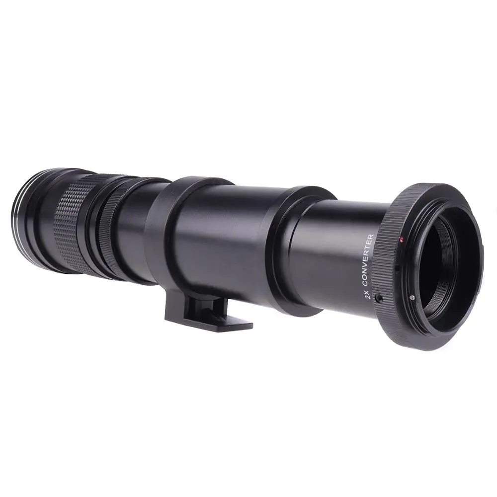 420-800mm F/8.3 - F/16 망원 렌즈 +2x 망원 컨버터 확대 렌즈 (니콘 카메라용)