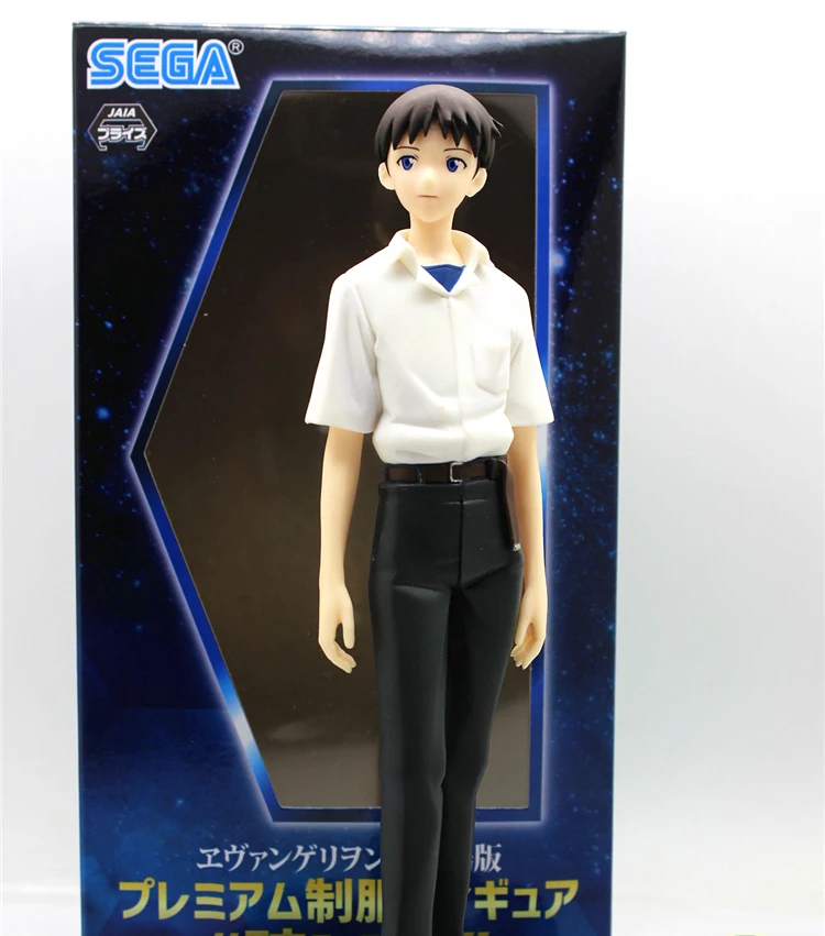 Shinji Ikari Premium Uniform Figure SEGA Rebuild of Evangelion Shinji Ikari Premium Uniform Figure SEGA Rebuild of Evangelion