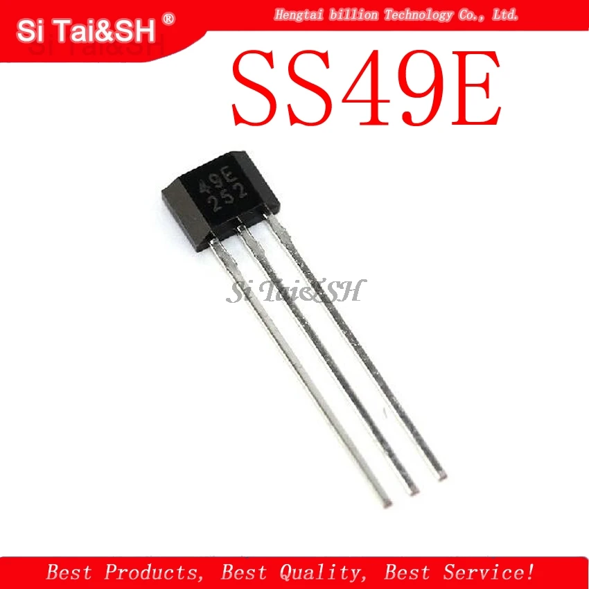 10pcs SS49E Hall Sensor 49E Hall Effect Sensor TO-92