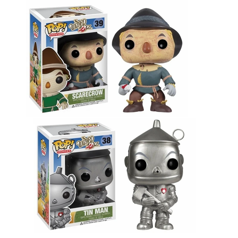 Funko POP Movie The Wizard of OZ Tin Man пугающий Трусливый Лев виниловые фигурки Детские подарки