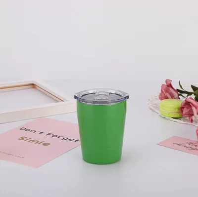 260ml Outdoor milk cup 304 Stainless Steel Children Sippy Cup Tumbler Vacuum